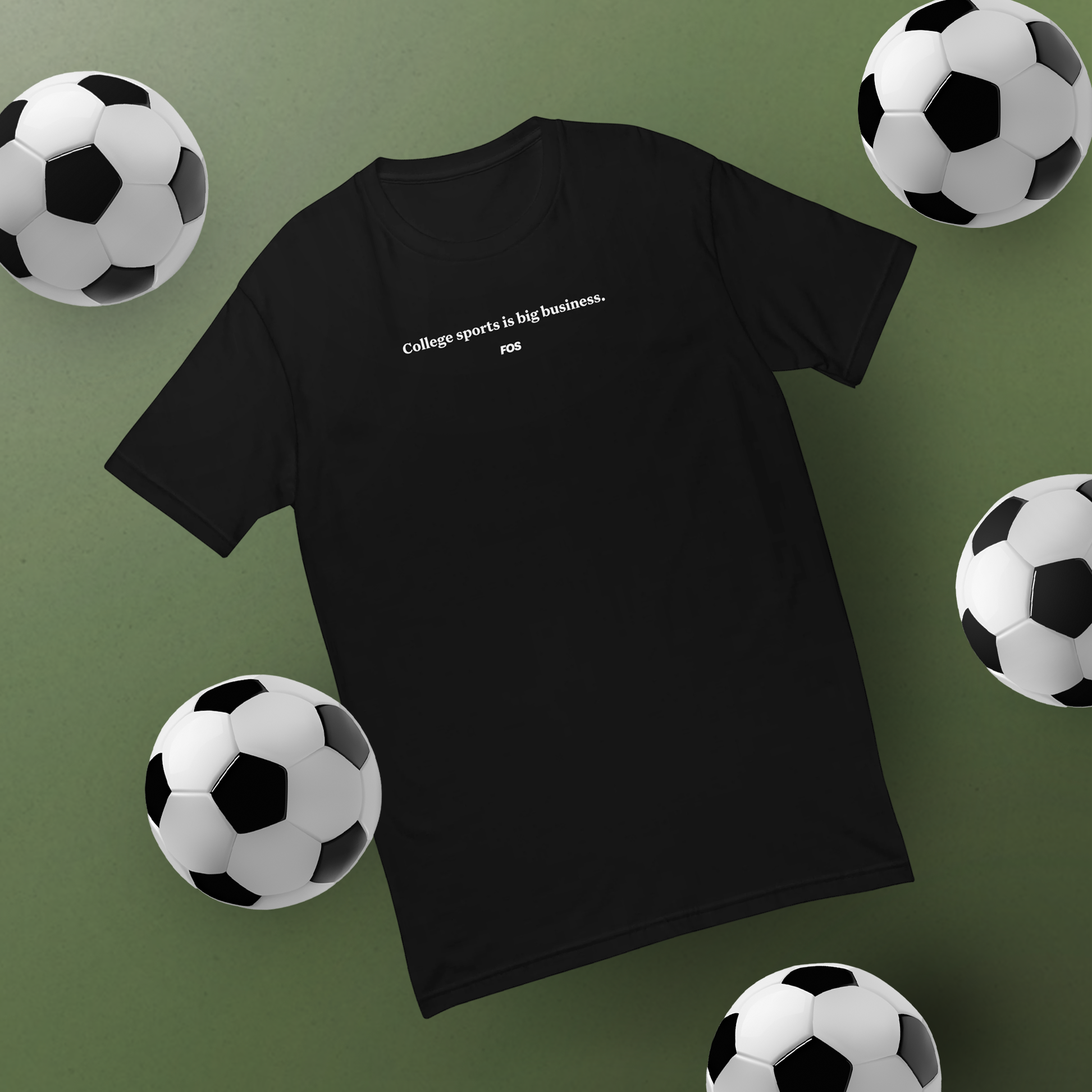 College sports is big business. Tee