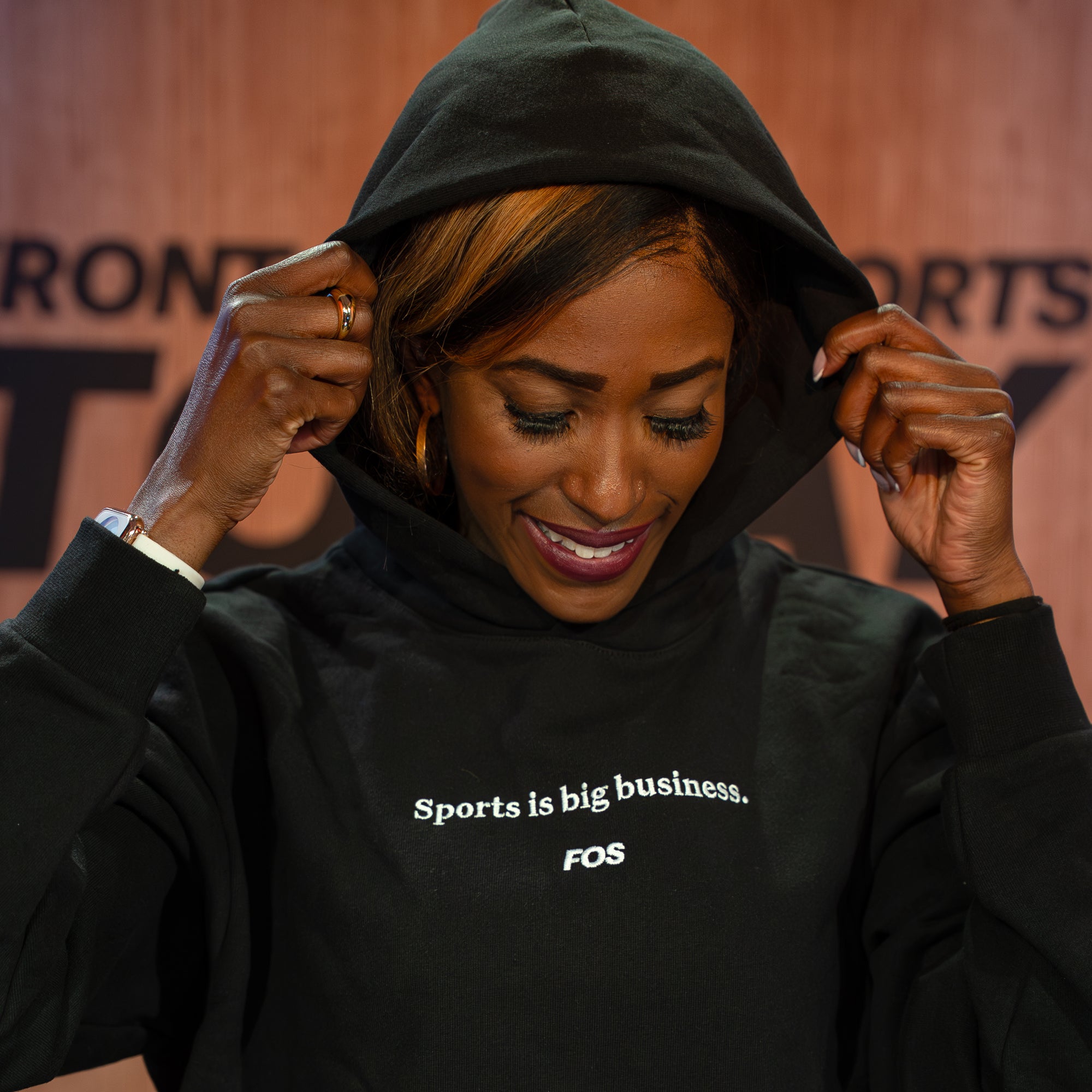 Sports is big business. Hoodie