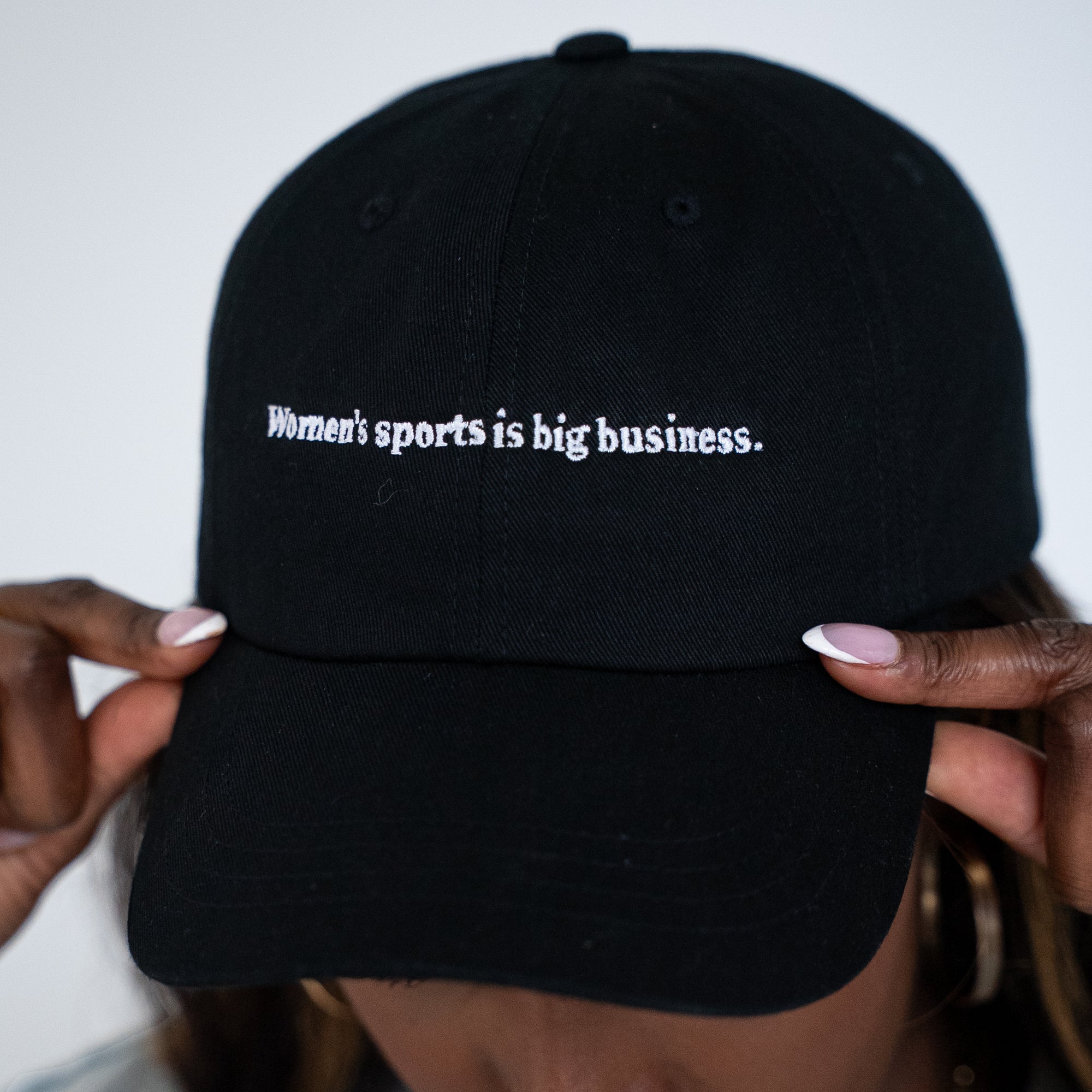 Women's sports is big business. Hat